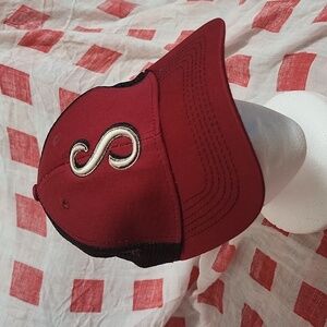 Shari's Cafe & Pies Black Mesh Trucker Hat with Velcro Closure